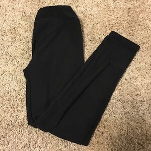 Lularoe black tween leggings